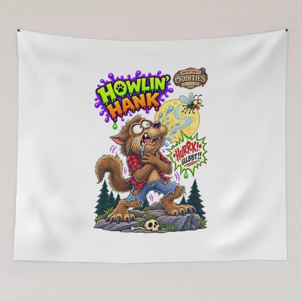 Item preview, Unfortunate Oddities - Howlin’ Hank designed and sold by WheelieGdArt.