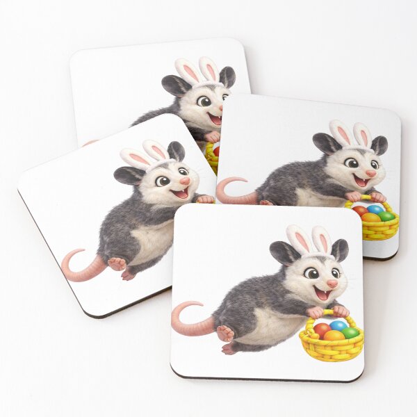 Item preview, Virginia Opossum Easter Bunny designed and sold by Sillytoe.