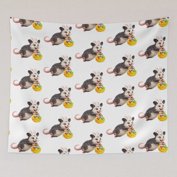 Item preview, Virginia Opossum Easter Bunny designed and sold by Sillytoe.