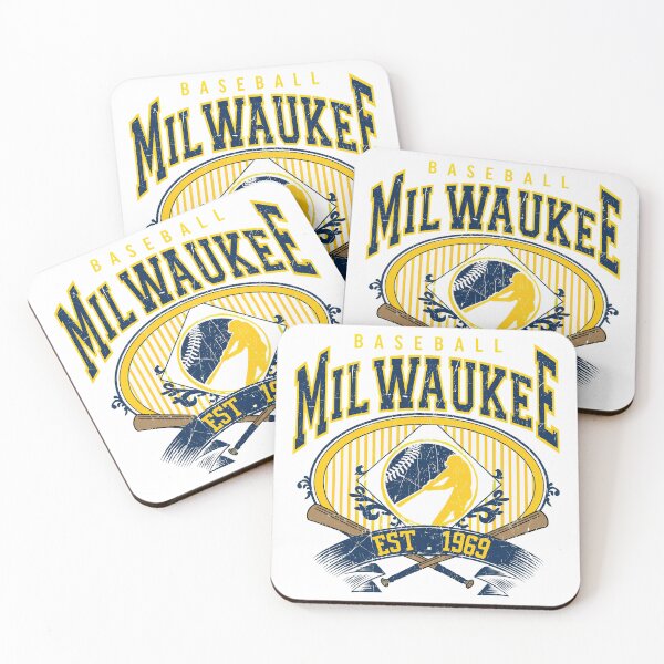Item preview, Vintage Baseball Graphic Tee Milwaukee designed and sold by hleichMehlani.