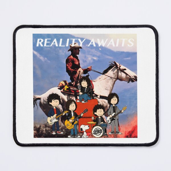 Item preview, The Strokes x Peanuts Band Rock Reality Awaits designed and sold by BoldeetArtistry.