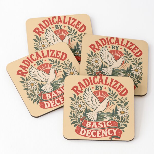 Item preview, Radicalized By Basic Decency – Vintage Peace Dove designed and sold by Eddiepublic.