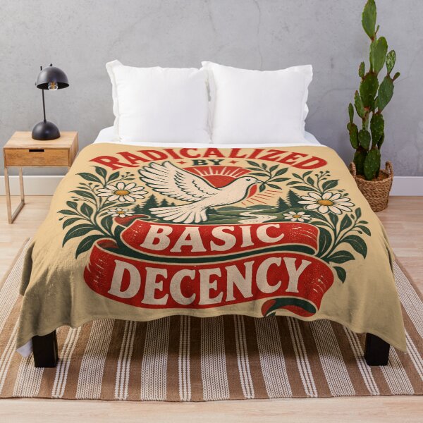 Item preview, Radicalized By Basic Decency – Vintage Peace Dove designed and sold by Eddiepublic.