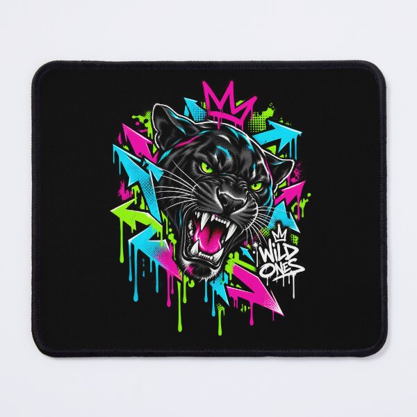 Item preview, Wild Ones Dynamic Pop Art Illustration with Vibrant Abstract Elements designed and sold by potseed21.