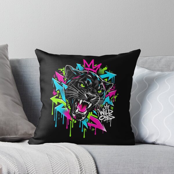 Item preview, Wild Ones Dynamic Pop Art Illustration with Vibrant Abstract Elements designed and sold by potseed21.