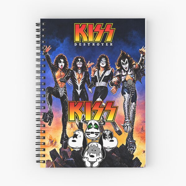 Item preview, Rocking out to KISSsnoopy amidst an apocalyptic  designed and sold by BoldeetArtistry.
