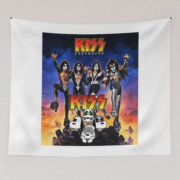 Item preview, Rocking out to KISSsnoopy amidst an apocalyptic  designed and sold by BoldeetArtistry.