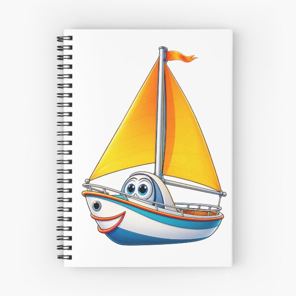 Item preview, Sailboat Cartoon designed and sold by Scott Hayes.