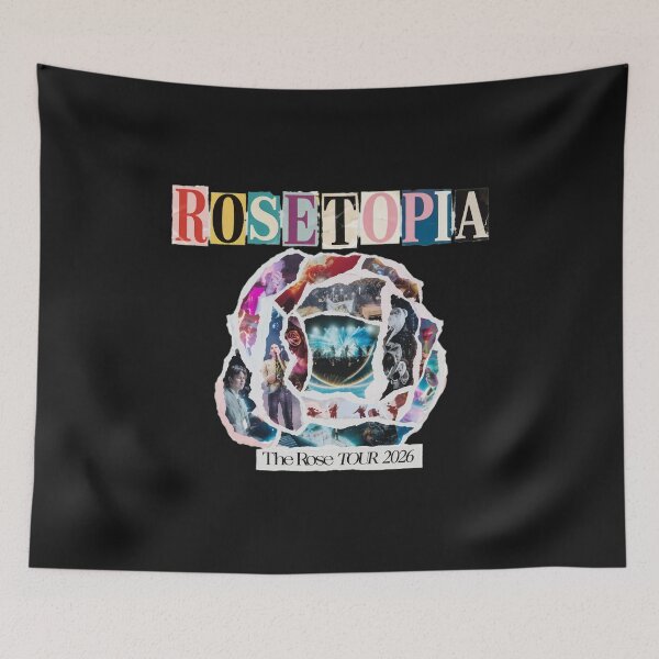 Item preview, ROSETOPPIA Rose Tour 2026 Collage  designed and sold by RobertOakes12.