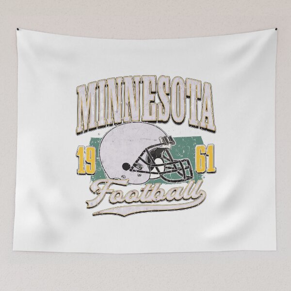 Item preview, Minnesota Football Retro Vintage Helmet  designed and sold by Hollobaugh1989.