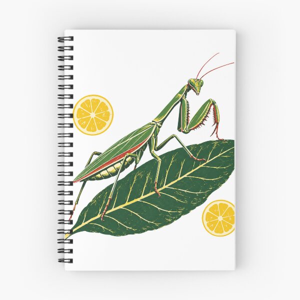 Item preview, Cinnabar Mantis Citrus Screenprint designed and sold by aihrgdesign.