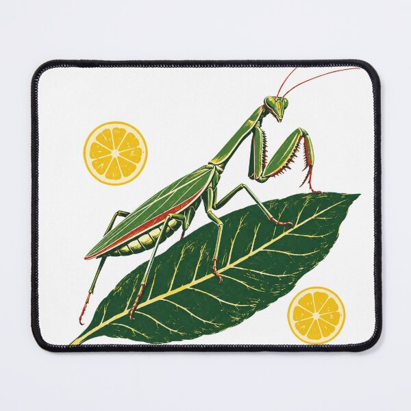 Item preview, Cinnabar Mantis Citrus Screenprint designed and sold by aihrgdesign.