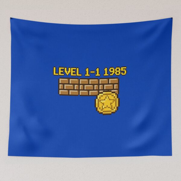 Item preview, Level 1-1 1985 designed and sold by GeeklyShirts.