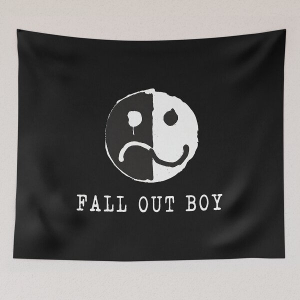 Item preview, Fall Out Boy Split Face Emblem  designed and sold by RobertOakes12.