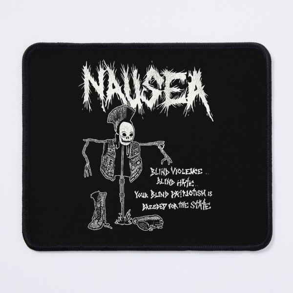 Item preview, nausea -- blind patriotism designed and sold by LorenDouglas0.