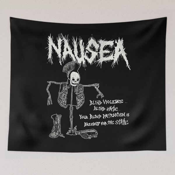 Item preview, nausea -- blind patriotism designed and sold by LorenDouglas0.