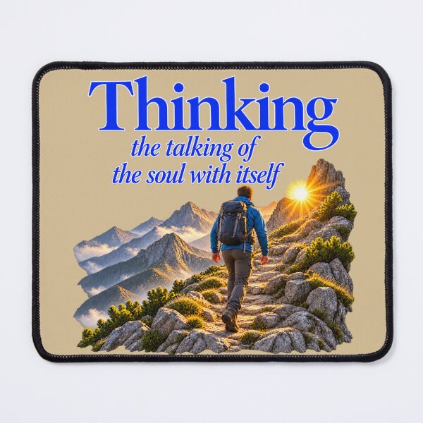 Item preview, The Mind’s Quiet Dialogue designed and sold by Quote Gallery.