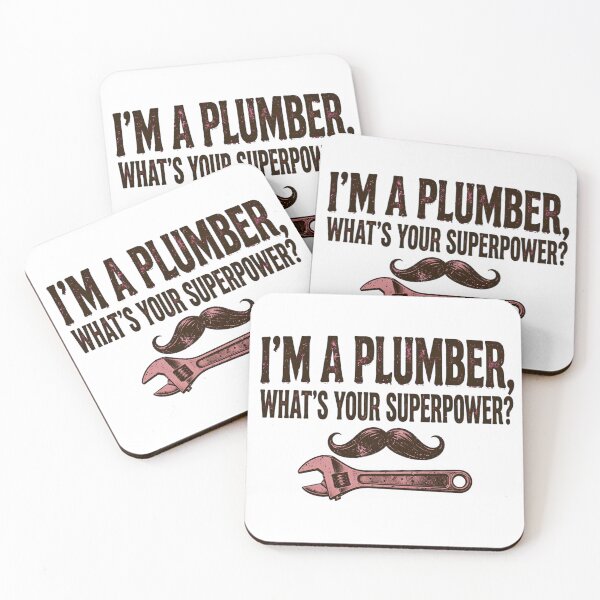 Item preview, I'm A Plumber designed and sold by GeeklyShirts.