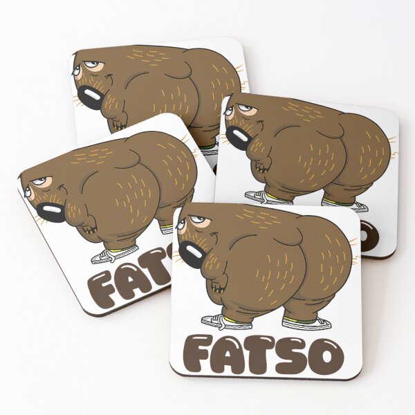 Item preview, Fatso The Fat Arsed Wombat designed and sold by clairewilson219.