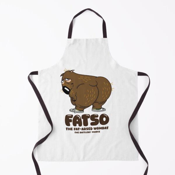 Item preview, Fatso The Fat Arsed Wombat designed and sold by clairewilson219.