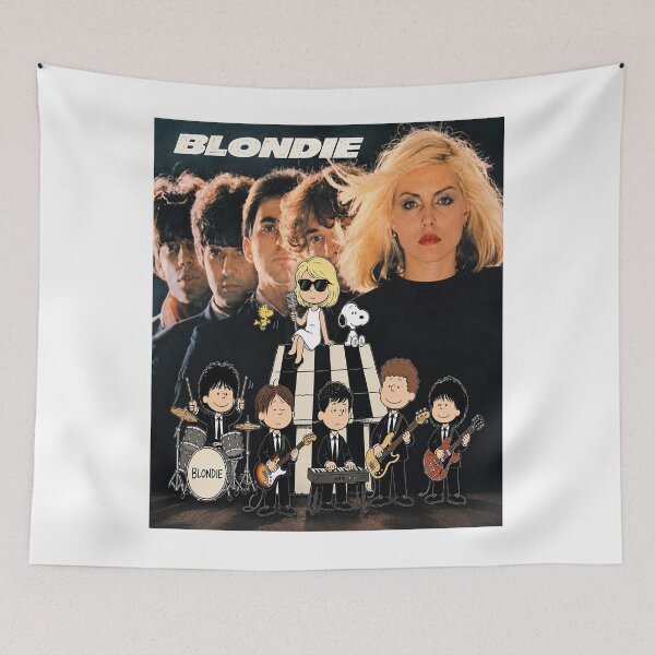 Item preview, Póster del álbum de Blondie al estilo de los dibujos animados de Peanuts designed and sold by PopArtDarkness.