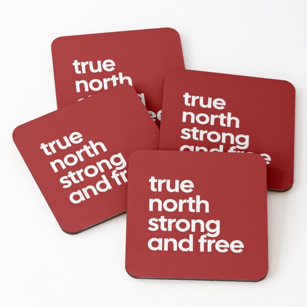 Item preview, True North Strong and Free (Canada) designed and sold by mooskdesign.