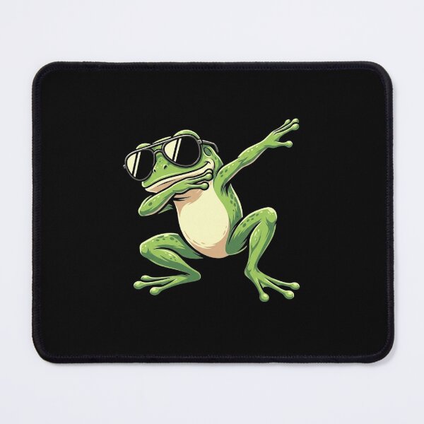 Item preview, Cool Dabbing Frog Wearing Sunglasses Funny Frog Lover Design designed and sold by MiALopezArt.
