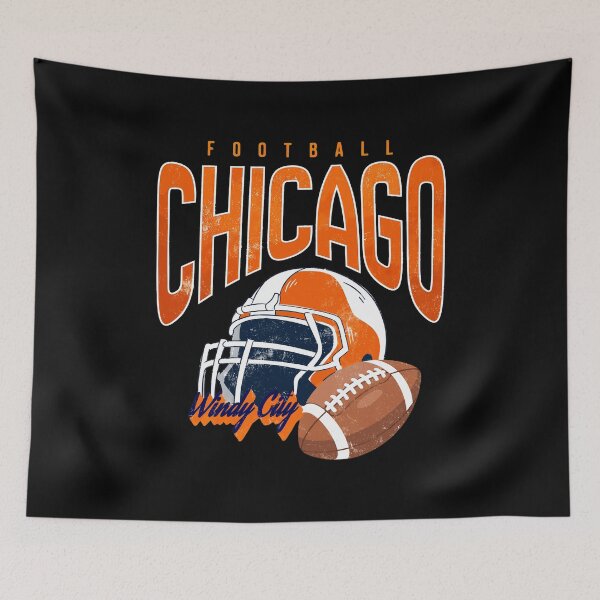 Item preview, Chicago Football Windy City Retro Graphic  designed and sold by JenniferW42443.