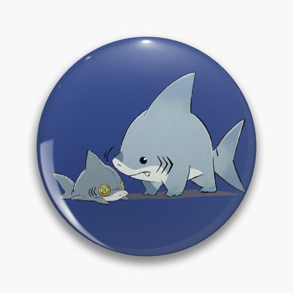 Item preview, Shark meets mini shark designed and sold by DelaneyGrace28.
