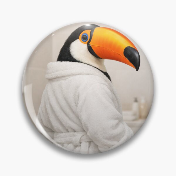 Item preview, Toucan Bathrobe designed and sold by Sillytoe.