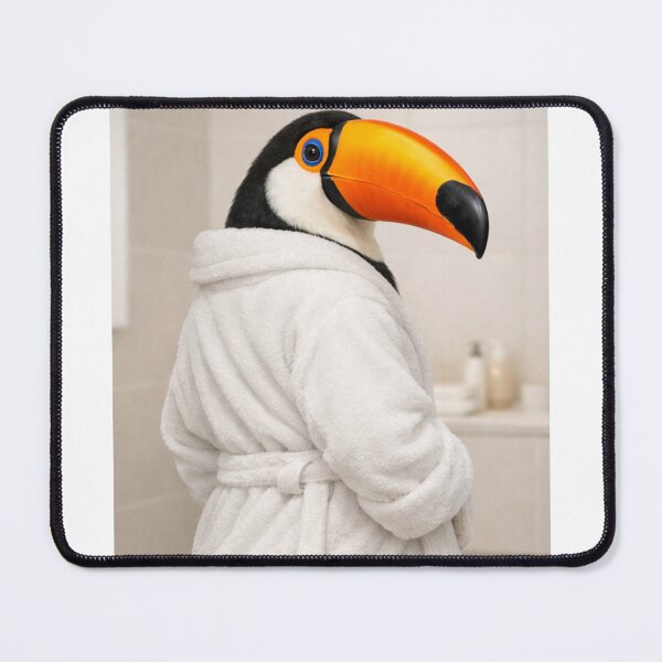Item preview, Toucan Bathrobe designed and sold by Sillytoe.