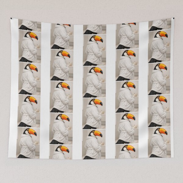 Item preview, Toucan Bathrobe designed and sold by Sillytoe.