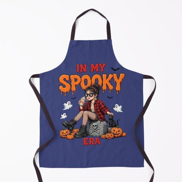 Item preview, In My Spooky Era - Cute Halloween Girl Pumpkin Ghost designed and sold by Danh Style.