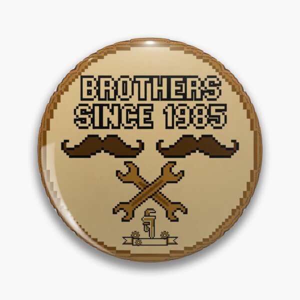 Item preview, Brothers Since 1985 designed and sold by GeeklyShirts.