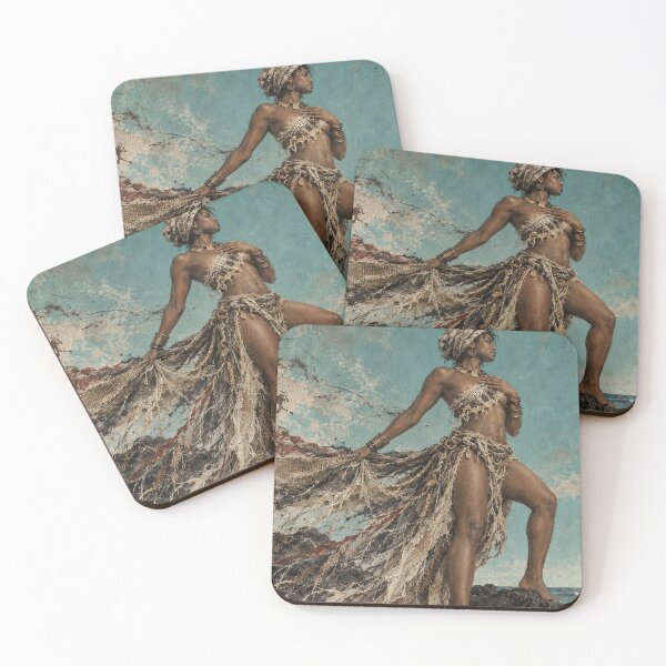 Item preview, Daughter of the Sea | Black Woman Coastal Art designed and sold by TedKentPhoto.