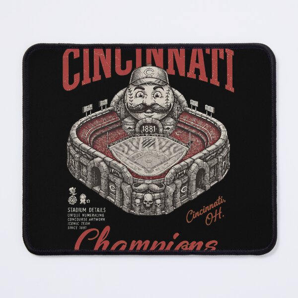 Item preview, Vintage Cincinnati Baseball Stadium  designed and sold by JenniferW42443.