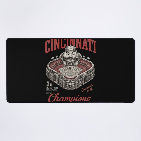 Item preview, Vintage Cincinnati Baseball Stadium designed and sold by JenniferW42443.