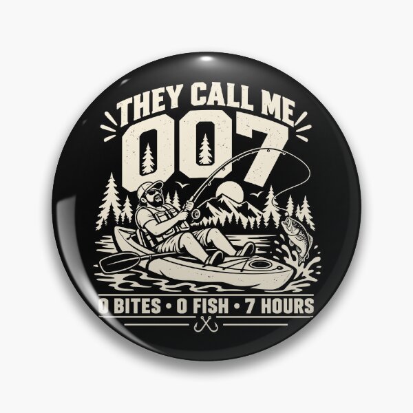 Item preview, They Call Me 007 Funny Fishing designed and sold by gordonbwyashop.