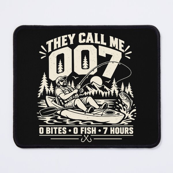 Item preview, They Call Me 007 Funny Fishing designed and sold by gordonbwyashop.