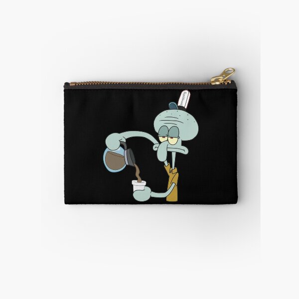Item preview, Grumpy Squidward Pouring Morning Brew designed and sold by ETHMCLEISTER.