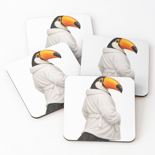 Item preview, Toucan Bathrobe designed and sold by Sillytoe.