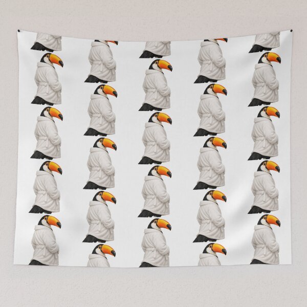 Item preview, Toucan Bathrobe designed and sold by Sillytoe.