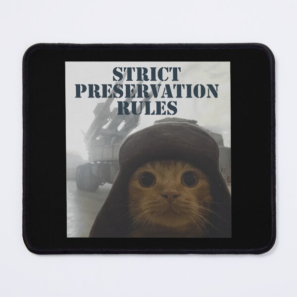 Item preview, Cat in Ushanka with Missile Launcher Meme designed and sold by ETHMCLEISTER.