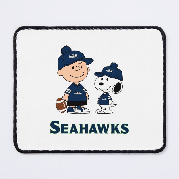 Item preview, Charlie Brown & Snoopy Seahawks  designed and sold by PopArtDarkness.