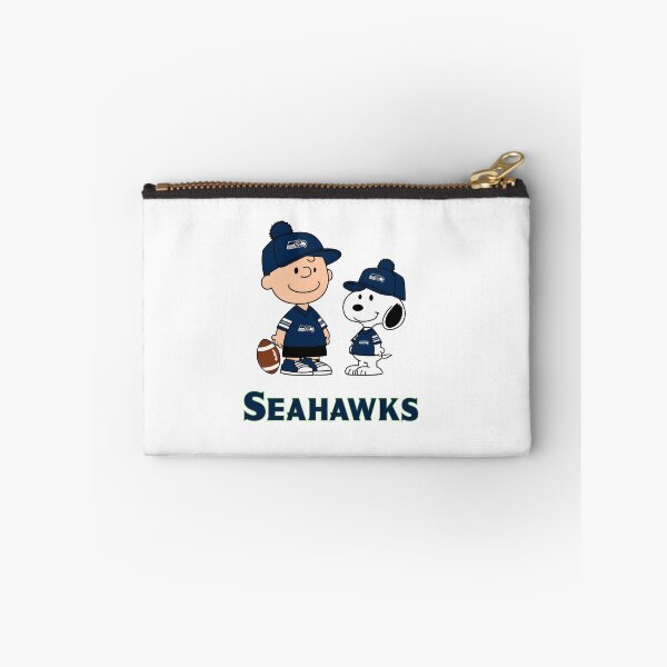 Item preview, Charlie Brown & Snoopy Seahawks  designed and sold by PopArtDarkness.