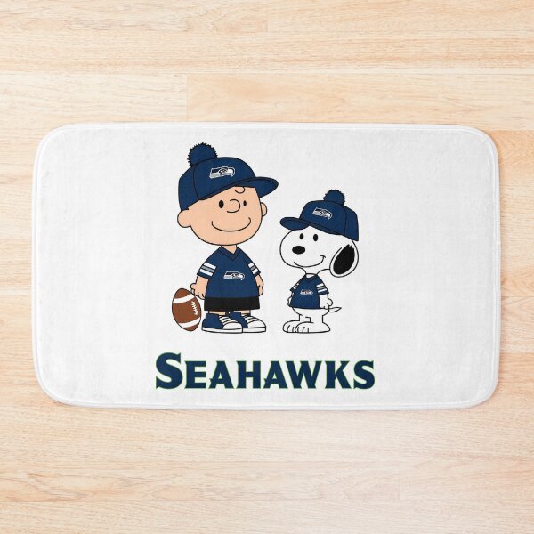 Item preview, Charlie Brown & Snoopy Seahawks  designed and sold by PopArtDarkness.