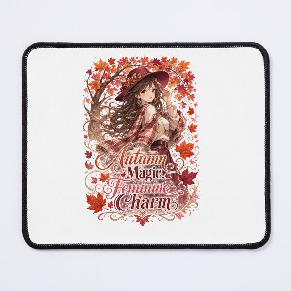 Item preview, Autumn Magic, Feminine Charm | Cute Fall Design for Women | Autumn Aesthetic Gift designed and sold by PrintSparkDesigns.