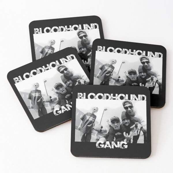Item preview, Logotipo vintage de la pandilla Bloodhound, punk rock designed and sold by PatrickShawn9.