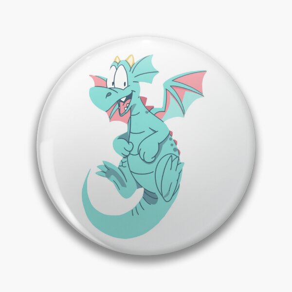 Item preview, Playful Sky Dragon Cute Turquoise Dragon designed and sold by DragonberryHO.