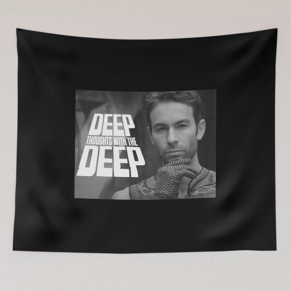 Item preview, Deep Thoughts With The Deep Portrait  designed and sold by ETHMCLEISTER.